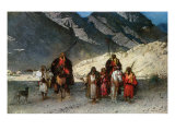 In the Mountains  1870s