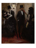 The Corridors at the Opera  1885