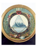 Badge of the Federation of Guatemala  15th September 1821