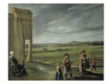 Landscape with Peasants  c1640