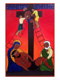 Jesus is Taken from the Cross  No 13 in 14 Stations of the Cross Series  2002