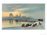 The Angara Embankment in Irkutsk  1886