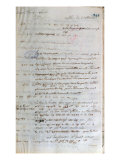 Letter Written by Voltaire to the French Foreign Minister in Paris  1st August 1743