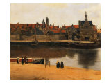 View of Delft  c1660-61