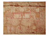Sacred Boats Carried by Priests in Procession  from the Sanctuary of Philip Arrhidaeus