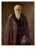 Portrait of Charles Darwin