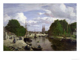The Port at Quimper  1857
