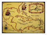 Map of the Spanish Main