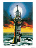 The First Eddystone Lighthouse