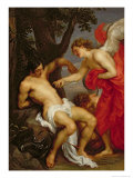 Saint Sebastian and the Angel