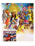 Colourful Carnival in Trinidad