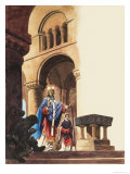 Scene in a Norman Cathedral