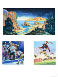 Illustrations For Michael and the Mighty Men