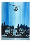 Science Survey: A Helicopter Spying Device on a Cable