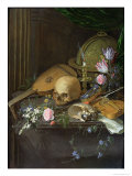 Vanitas Still Life with a Nautilus and a Lute