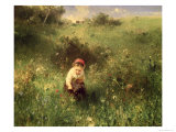 Young Girl in a Field