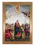 Annunciation and Saints  1500