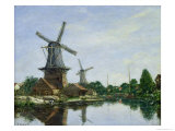 Dutch Windmills  1884