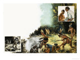 The Brazilian Authorities Began to Make Contact with the Fierce Chavante Indians