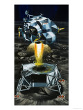 How the Moon Lander Becomes a Rocket Capable of Blasting Astronauts Off the Surface of the Moon