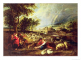 Landscape with Rainbow