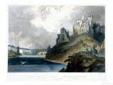 Stone Walls  Upper Missouri  Plate 41  Travels in the Interior of North America  Engraved Beyer