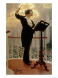 Portrait of the Russian Composer Anton Grigoryevich Rubinstein