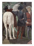 Legend of the True Cross  Reception of the Queen of Sheba by King Solomon  Completed 1464