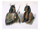 Assiniboin Indian and Yanktonan Indian  Travels in the Interior of North America  c1844