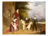 Portrait of George Granville Leveson-Gower and His Family