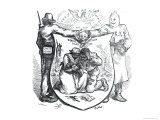 The White League and the Ku Klux Klan: Worse Than Slavery  Cartoon from Harper's Weekly  1874