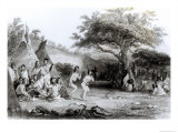 Worship of the Sun  Engraved by R Ehnshelwood