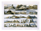 Remarkable Hills  Upper Missouri  Plate 35  Travels in the Interior of North America