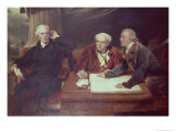Sir Francis Baring  Banker and Director of the East India Company  with His Associates