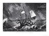 The Kraken  as Seen by the Eye of Imagination  from John Gibson's Monsters of the Sea  1887