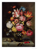 Still Life of Flowers in an Ovoid Vase