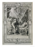 Semele is Consumed by Jupiter's Fire  1731
