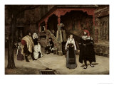 The Meeting of Faust and Marguerite  1860