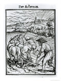 Death and the Ploughman  from The Dance of Death  c1538