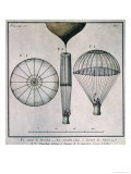 The First Parachute Descent by Andre-Jacques Garnerin