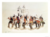 The Snow-Shoe Dance: to Thank the Great Spirit For the First Appearance of Snow