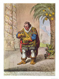Caricature of Pizarro Contemplating the Product of His New Peruvian Mine