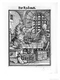 Death and the Rich Man  from The Dance of Death  c1538