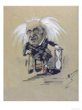 Caricature of Michel-Eugene Chevreul
