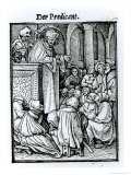 Death and the Preacher  from The Dance of Death  c1538