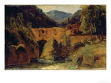 Mill in the Valley Near Amalfi  1829