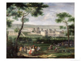 View of the Chateau de Vincennes  c1665