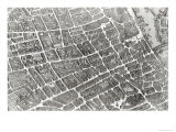 Plan of Paris  Known as the Plan de Turgot  Engraved by Claude Lucas  1734-39