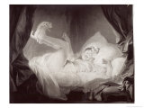 La Gimblette or Young Girl Making Her Dog Dance on Her Bed