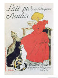 Poster Advertising Pure Sterilised Milk from La Vingeanne